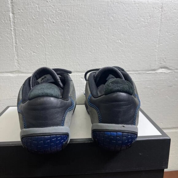 Piloti Thirty Two Driving Shoes Grey Black Suede Leather Sneakers Men's 8.5 US - Picture 6 of 13